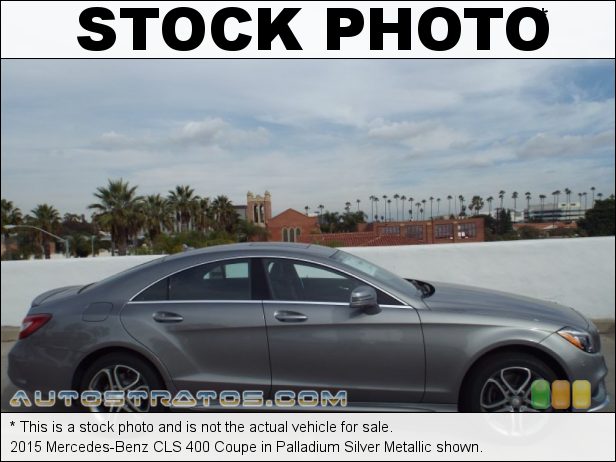 Stock photo for this 2015 Mercedes-Benz CLS 400 Coupe 3.0 Liter DI Twin-Turbocharged DOHC 24-Valve VVT V6 7 Speed Automatic