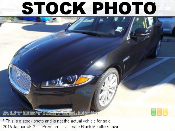 Stock photo for this 2015 Jaguar XF 2.0T Premium 2.0 Liter Turbocharged DOHC 16-Valve 4 Cylinder 8 Speed Automatic