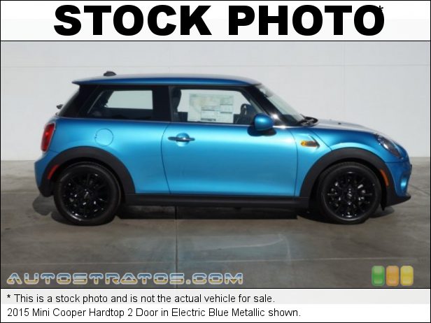 Stock photo for this 2015 Mini Cooper Hardtop 2 Door 1.5 Liter TwinPower Turbocharged DOHC 12-Valve VVT 3 Cylinder 6 Speed Automatic