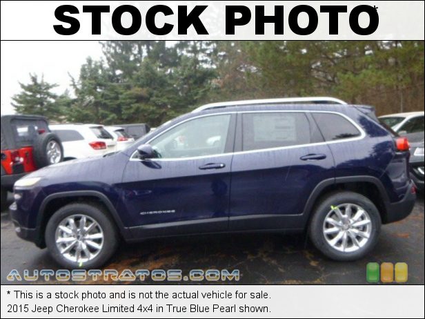 Stock photo for this 2015 Jeep Cherokee Limited 4x4 3.2 Liter DOHC 24-Valve VVT V6 9 Speed Automatic