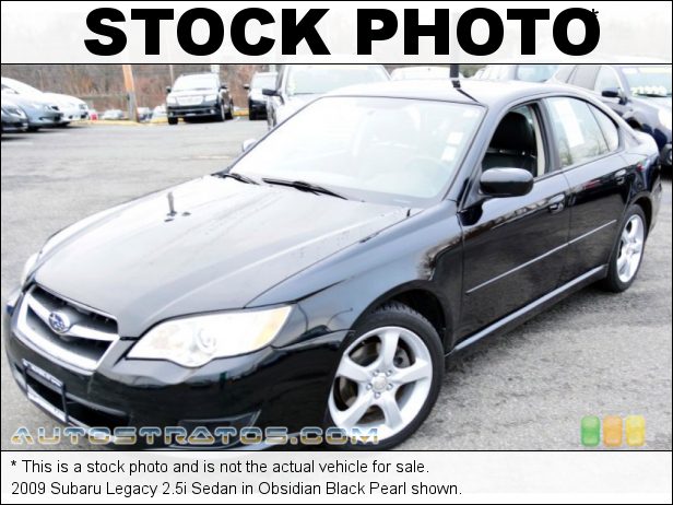 Stock photo for this 2009 Subaru Legacy 2.5i Sedan 2.5 Liter SOHC 16-Valve VVT Flat 4 Cylinder 4 Speed Sportshift Automatic