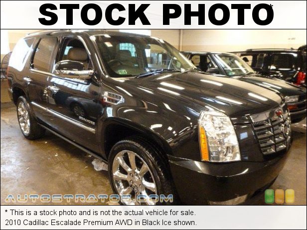 Stock photo for this 2010 Cadillac Escalade Premium AWD 6.2 Liter OHV 16-Valve VVT Flex-Fuel V8 6 Speed Automatic