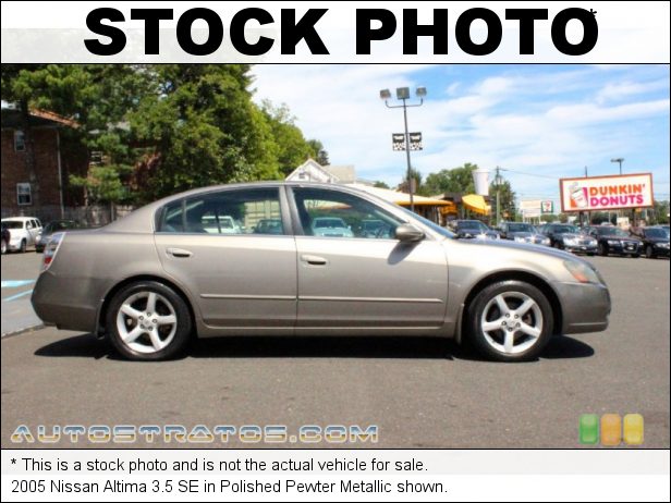 Stock photo for this 2005 Nissan Altima 3.5 SE 3.5 Liter DOHC 24 Valve V6 5 Speed Automatic