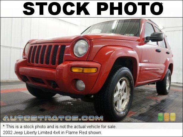 Stock photo for this 2002 Jeep Liberty Limited 4x4 3.7 Liter SOHC 12-Valve Powertech V6 4 Speed Automatic